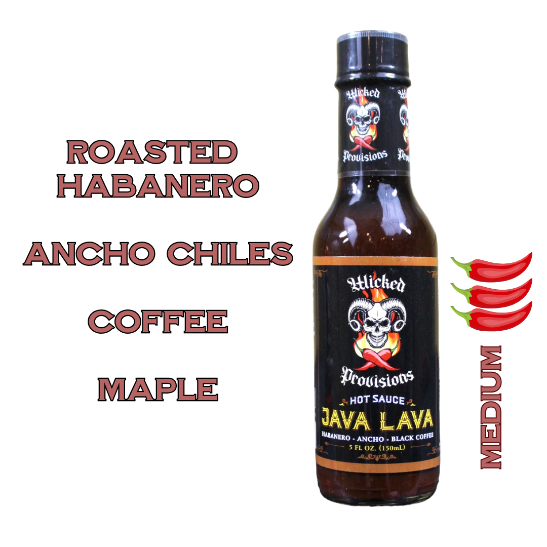 Chef Flaco's Gourmet Foods - Wholesale Hot Sauce - Wicked Provisions - Java Lava Hot Sauce2