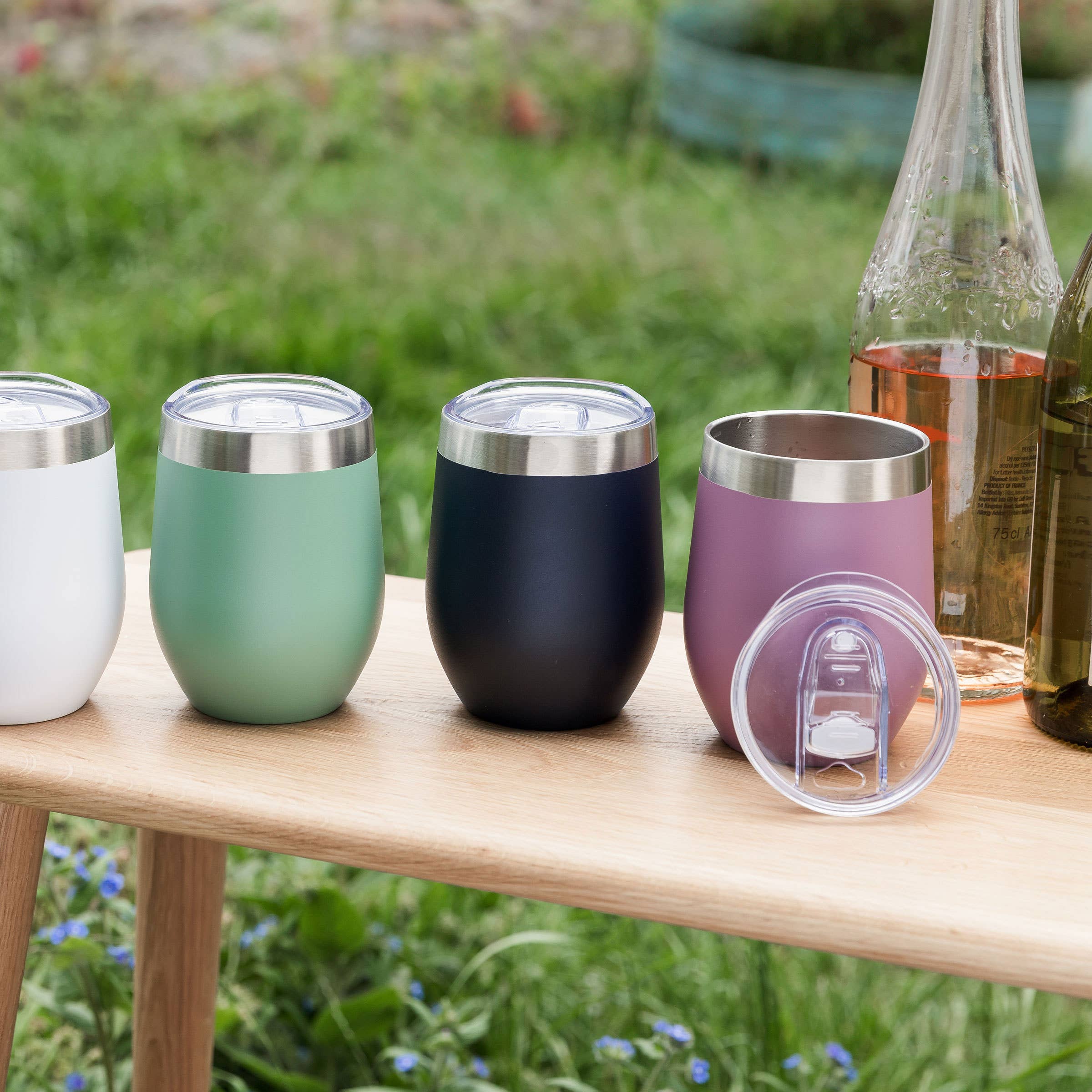 UBERSTAR – wholesale Insulated mug/tumbler – Insulated Travel Wine Tumbler with Lid 350ml (12oz)9