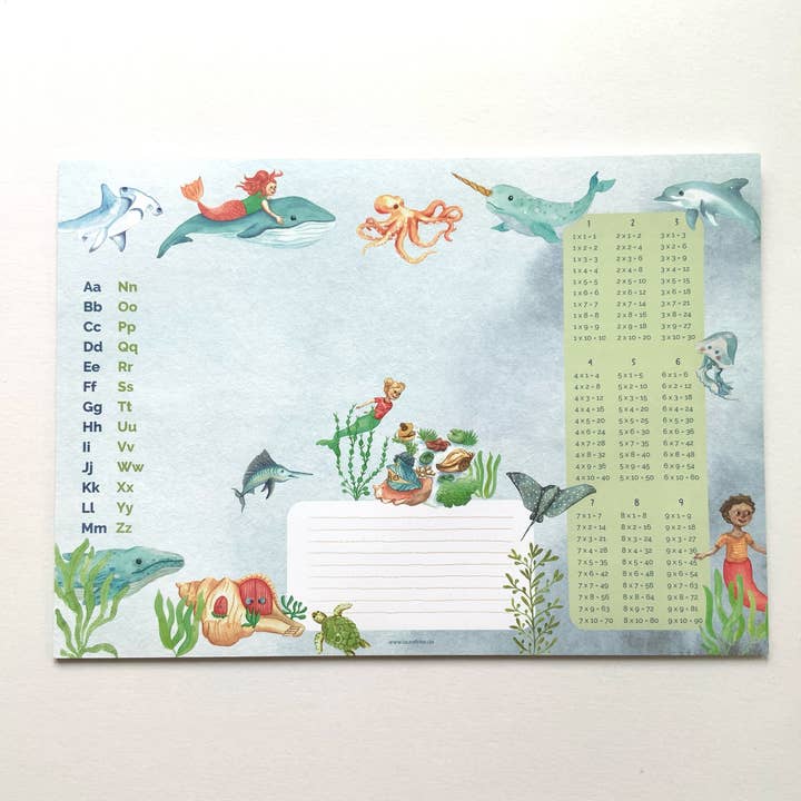 Sottomano Oceano A3 Blocco incollato per la vendita all'ingrosso da parte di Laura&Lou