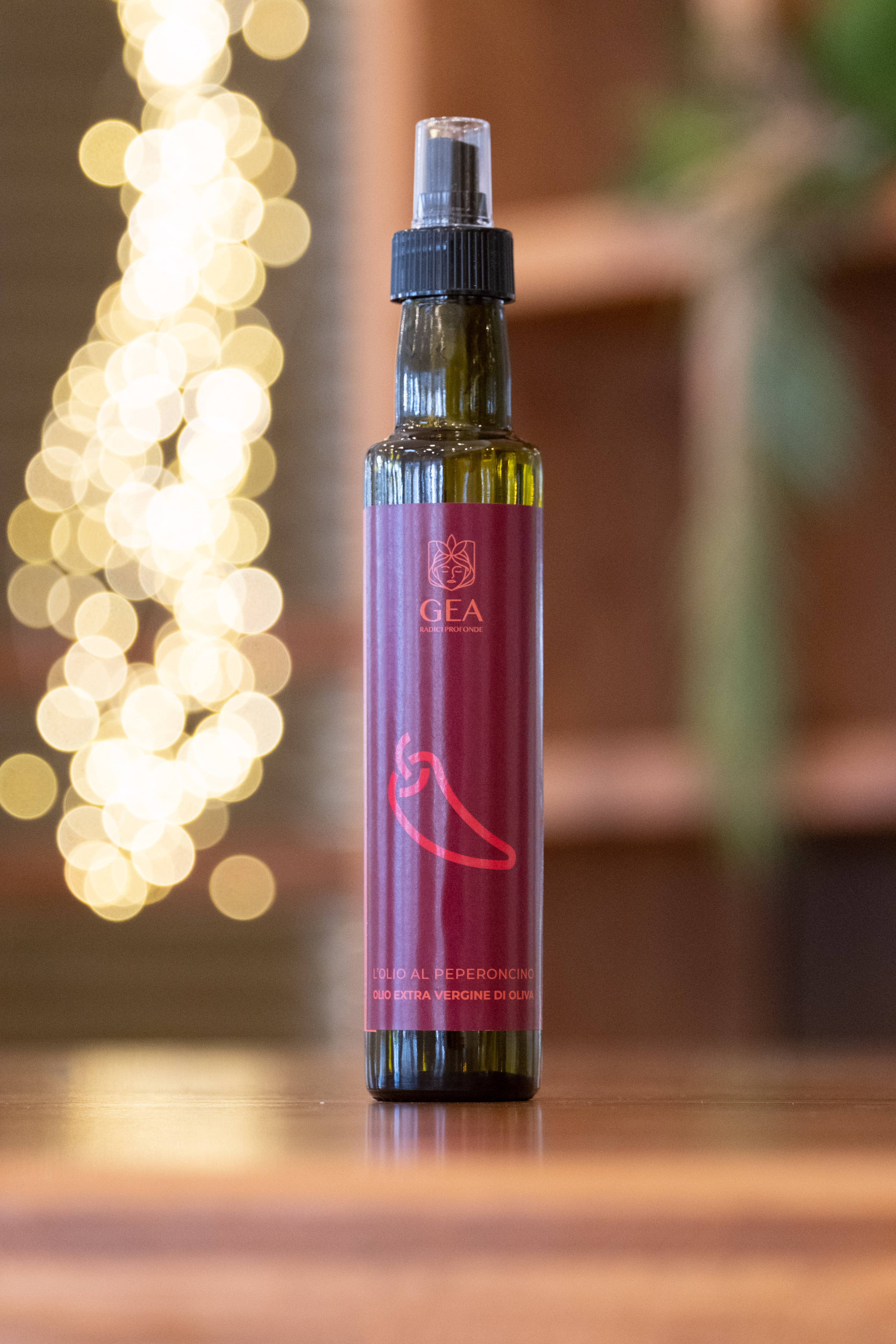 Gea Radici Profonde - Wholesale Olive Oil - Chili Pepper Flavoured Oil2