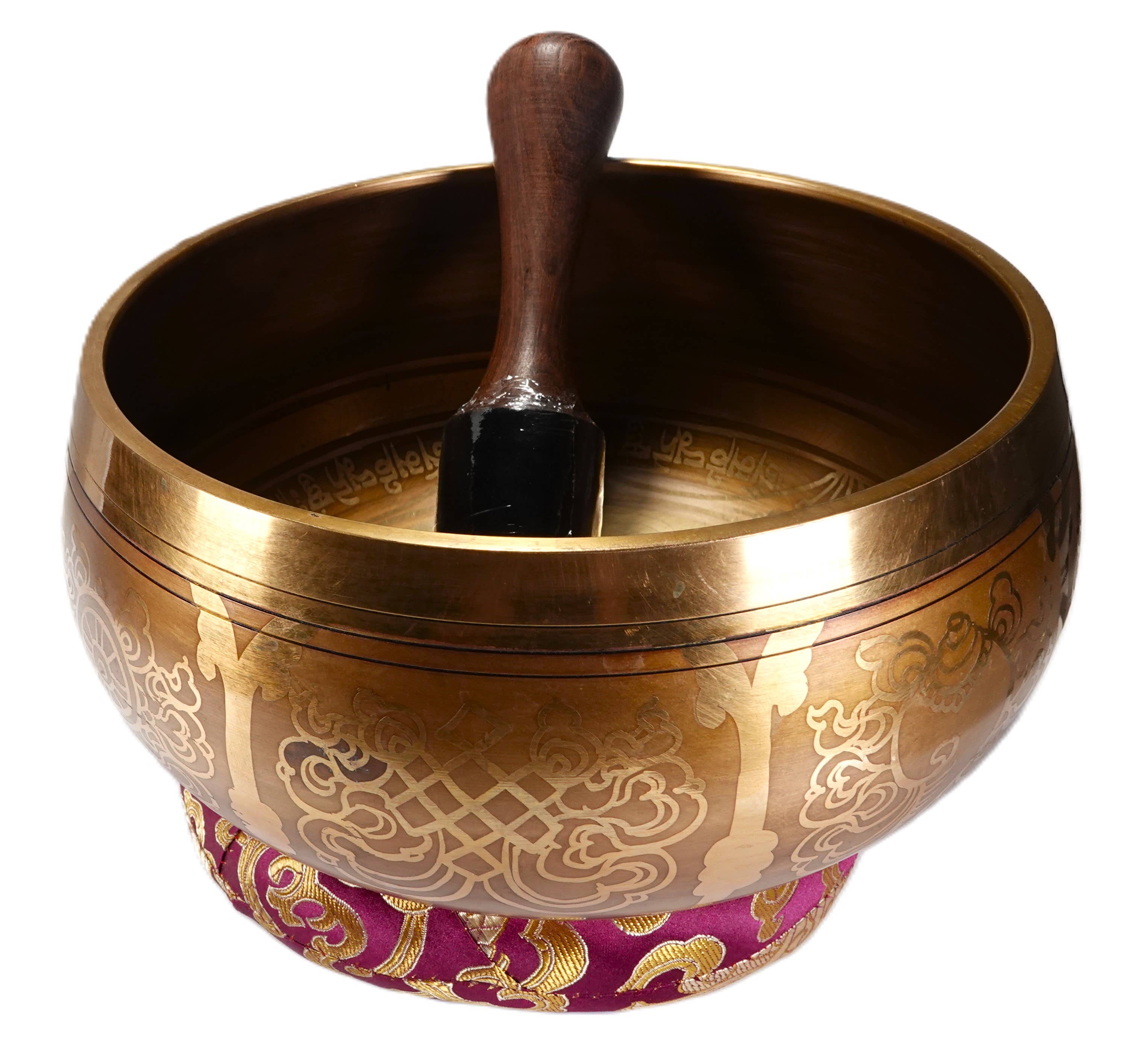 Tenzing Collections - Wholesale Meditation Supplies - large Tibetan singing bowl with amazing sounds8