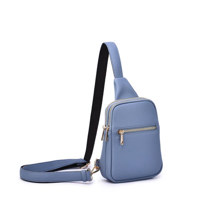 Mellow World - Wholesale Crossbody Bag - Women's - Justine 2 Compartment Sling Bag