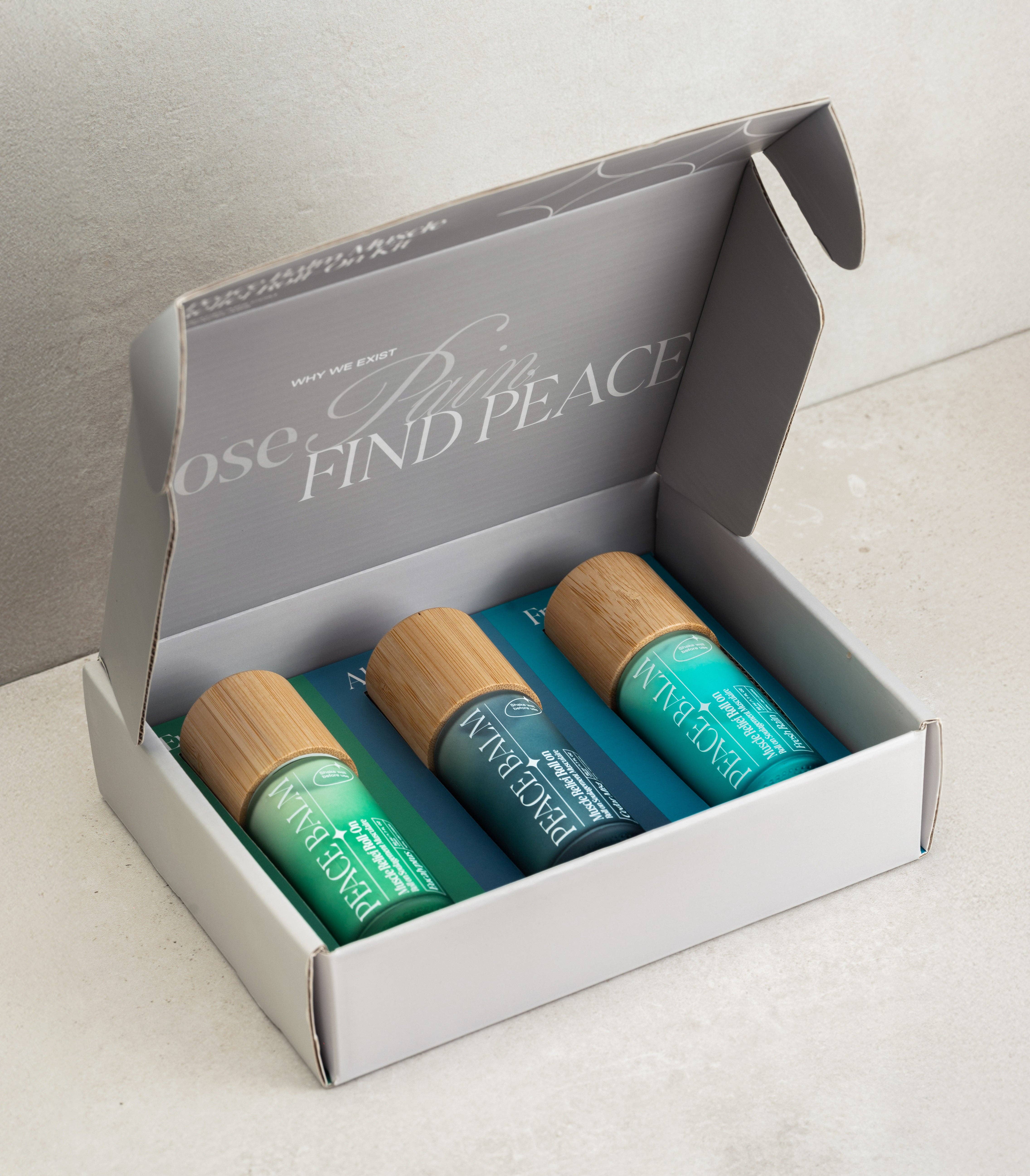 The Peace Labs - Wholesale Healing Salve/Balm/Cream - Peace Balm Trio Kit0