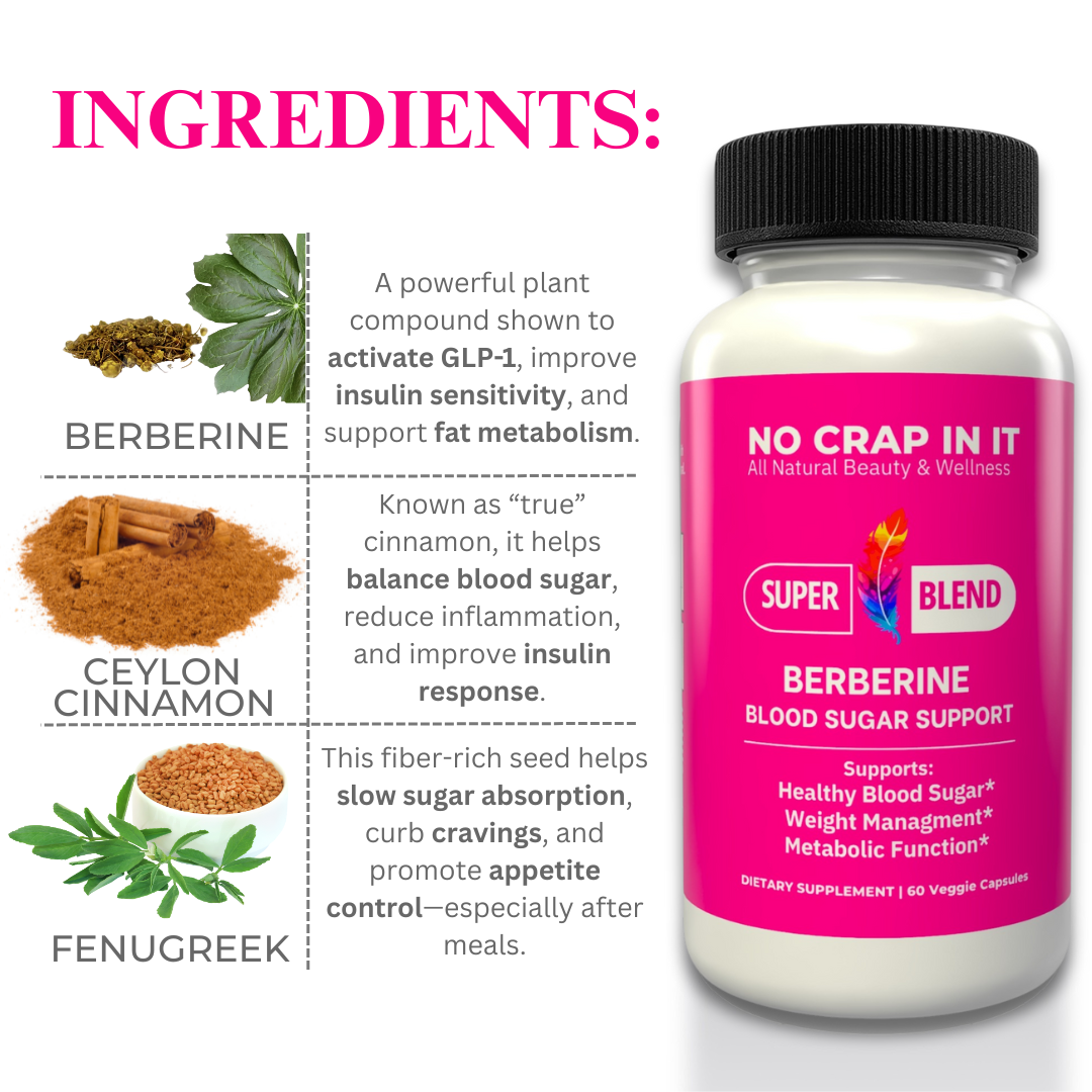 No Crap In It - Wholesale Voedingssupplement/vitamine - Berberine Bloedsuiker Ondersteunend Supplement5