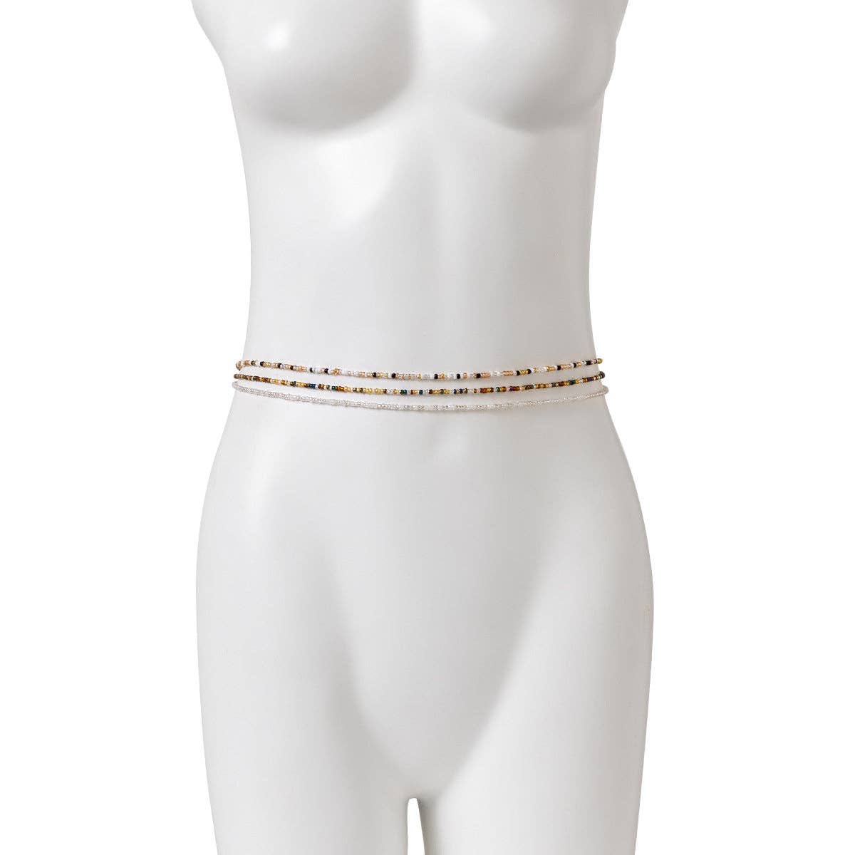 Dipped Shop - Wholesale Face/Body Chain - Bead Sexy Layered Waist Chain DPJYD1348