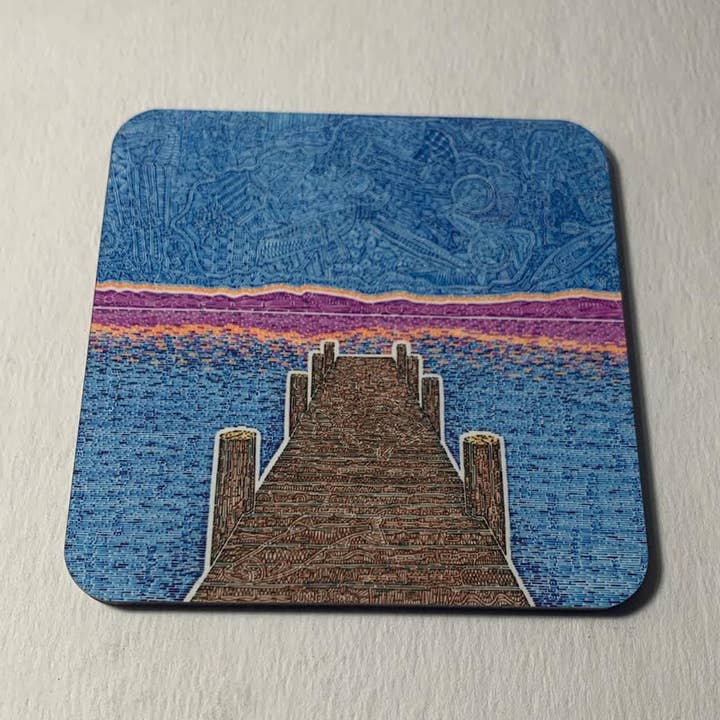 Coasters - Thinking of Tahoe for wholesale by Viz Art Ink