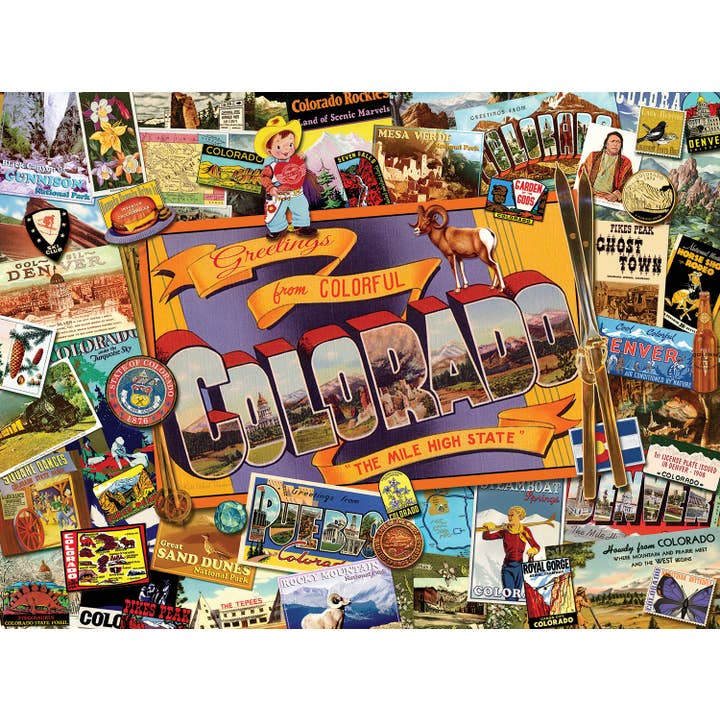 Puzzle de 1000 pièces, 5363 Mile High Colorado pour la vente par SunsOut