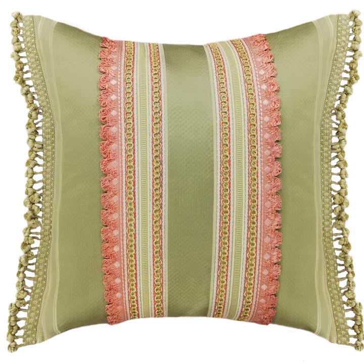 San Leucio 1789 - Wholesale Throw/Decorative Pillow - TEODOSIO REVERSIBLE CUSHION - GREEN
CODE COLLECTION5