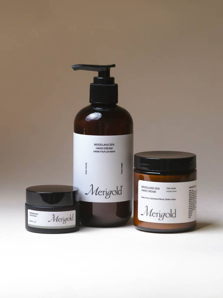 Woodland Zen Hand Cream for wholesale by Merigold