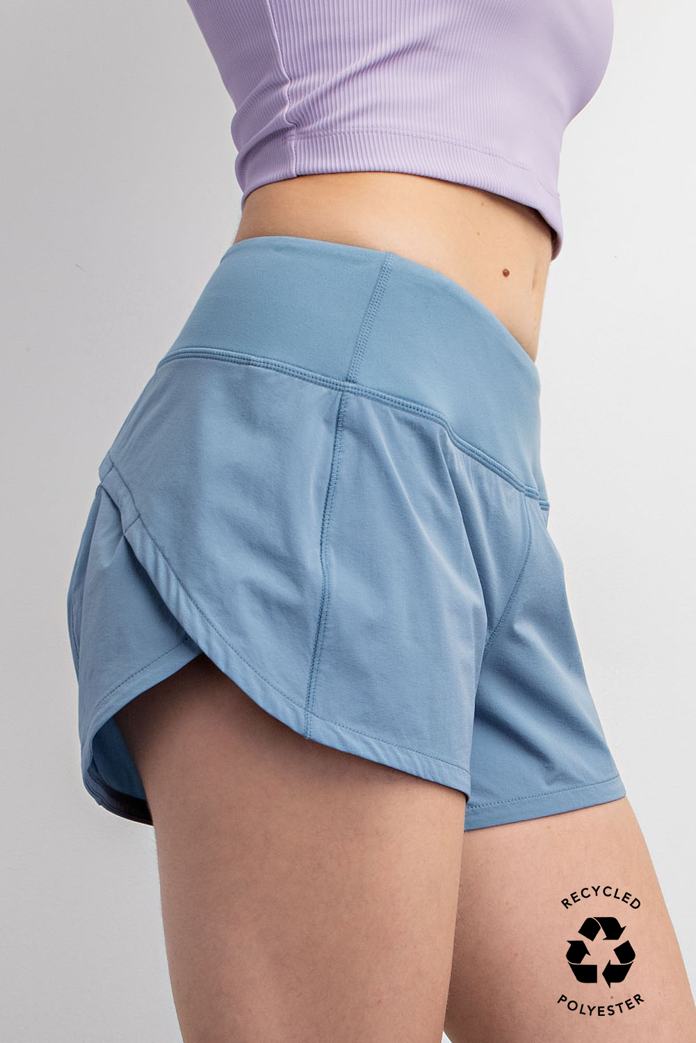 Rae Mode - Wholesale Athletic Shorts - Women's - STRETCH WOVEN 2 IN 1 ACTIVE SHORTS23