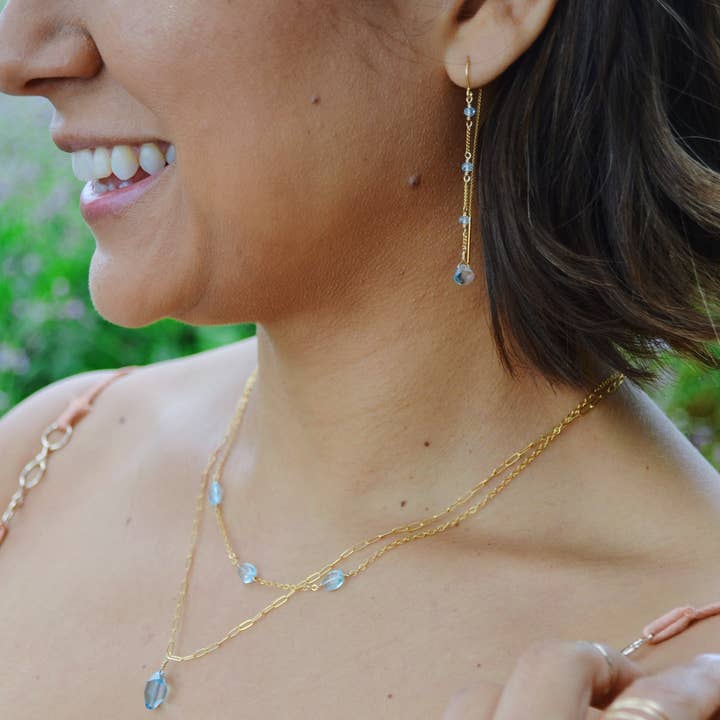 Anna Janelle Jewelry - Wholesale Dangle Earrings - Something Blue Earrings2