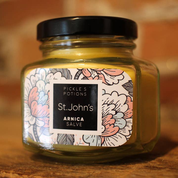 St. John's Arnica Salve - Gentle rescue balm for wholesale by Pickle’s Potions