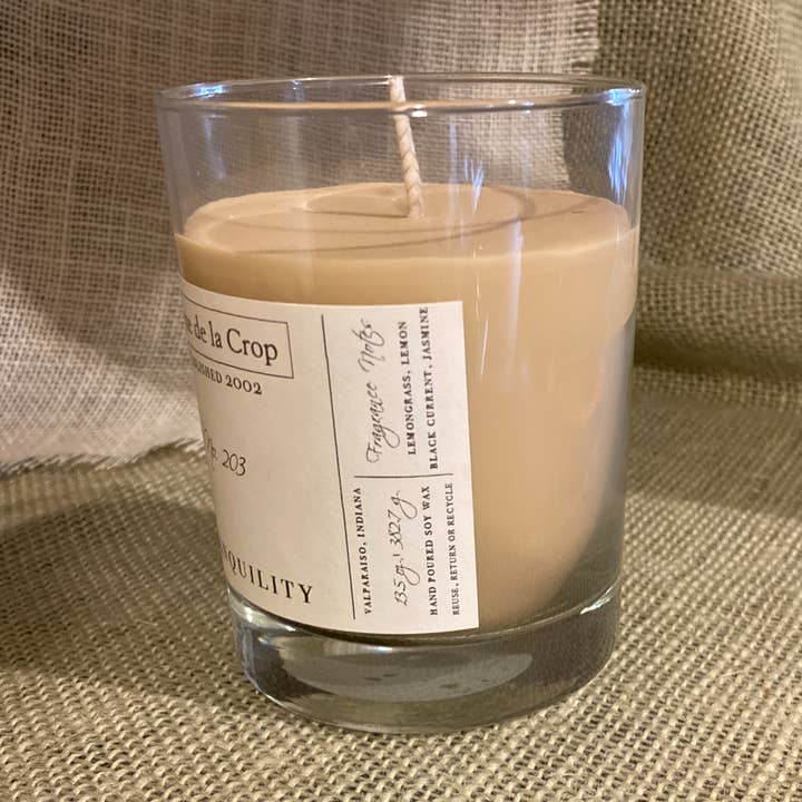Creme de la Crop, Inc. - Wholesale Jar/Filled Candle - Soy Candle - Cashmere (Coconut & Sandalwood) 2
