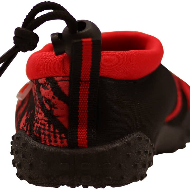 Eastern Off Price – Sapatilhas sem atacadores – Criança por atacado – Norty Boys Girls Slip-On Crianças 41355 - Preto/Vermelho4
