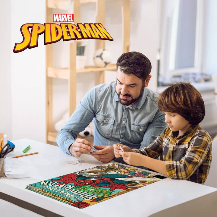 Primemotion, Inc - Wholesale Puzzle - Adult - Spider-Man Comic 300pc 12x18"1