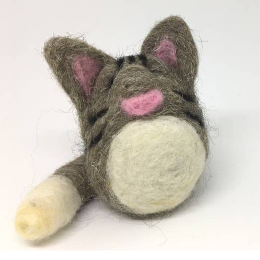 Nola Fiber Creations – Großhandel Bastel-Nähset – Katzen-Nadelfilz-Set