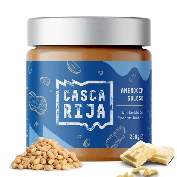 Manteiga de Amendoim com Chocolate Branco 250 g por atacado de CASCA RIJA