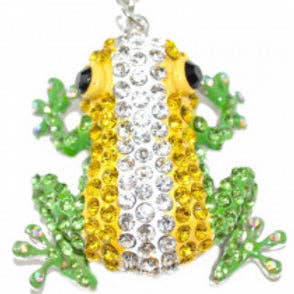 FROG W GREEN YELLOW STRIPE KC194 for wholesale by Xpress Tech Cell Accessories XT