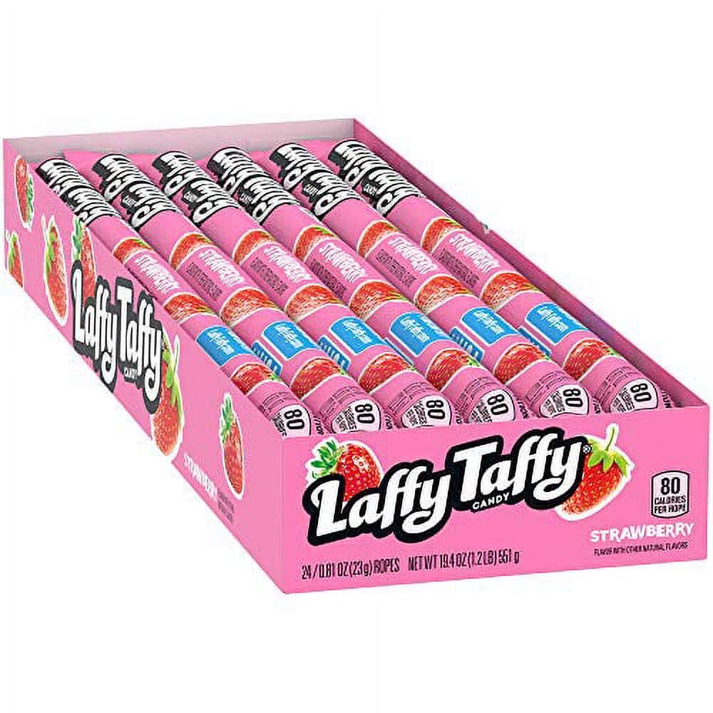 Shop The King - Wholesale Taffy - Laffy Taffy Rope Strwbery Boxes 24ct0
