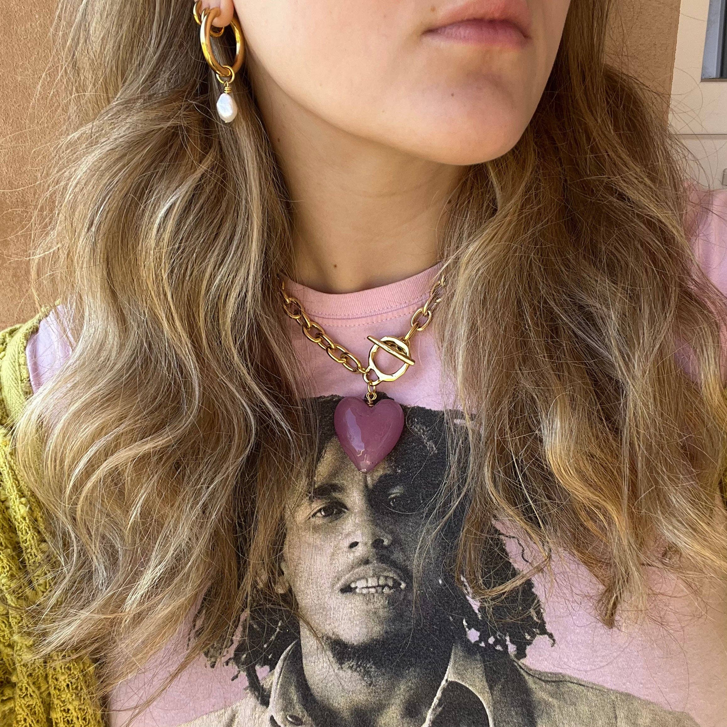 sccollection - Wholesale Pendant/Charm Necklace - Amore Murano Glass Heart Necklace20