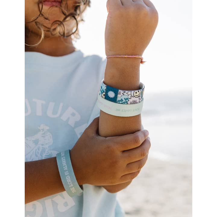 Elevated Faith - Wholesale Wristband - Pastel Kids Reversible Wristband Pack