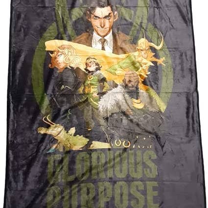 Loki - Couverture en polaire Glorious Purpose pour la vente par Official Store