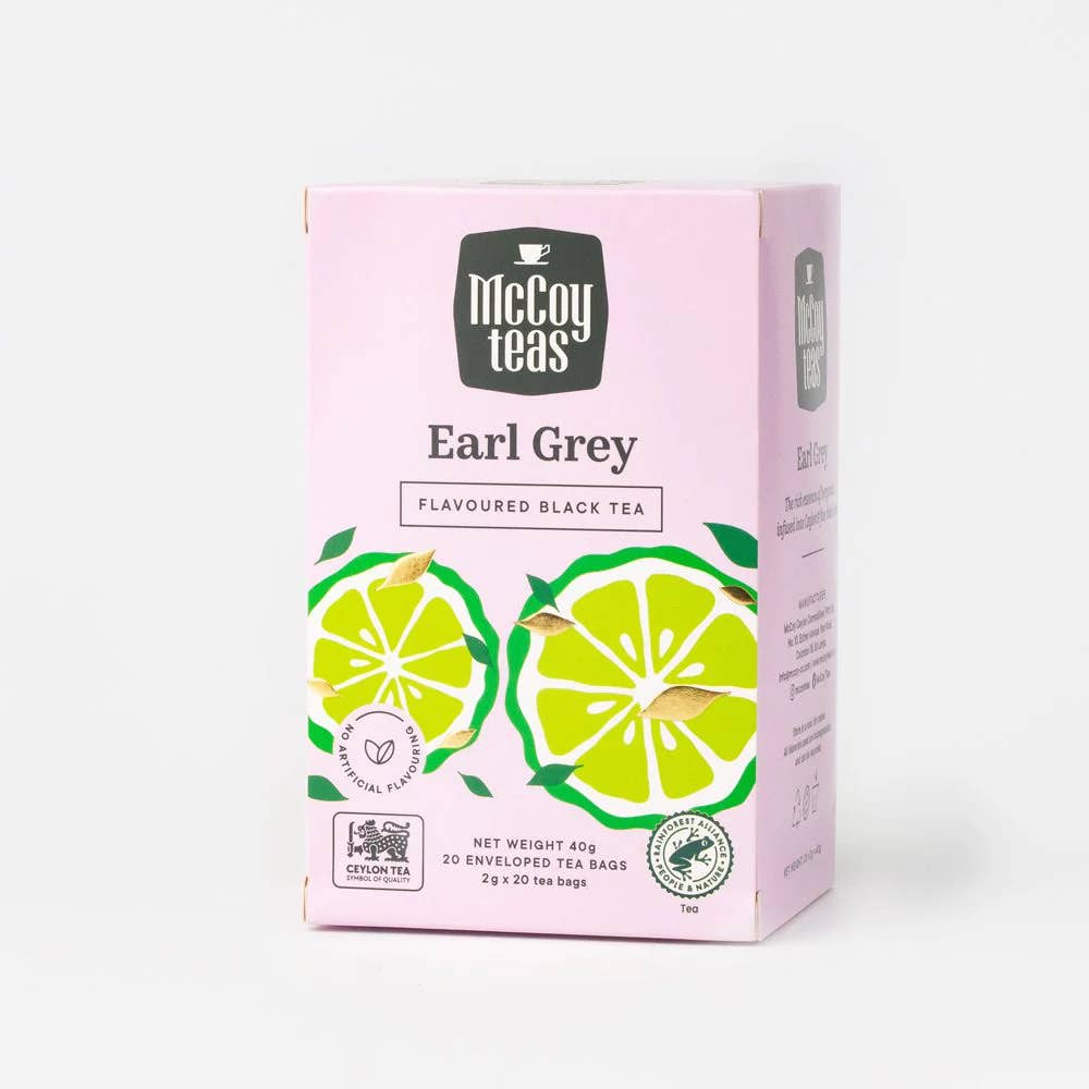 Mccoy Teas Canada - Wholesale Tea Bags - Earl Grey