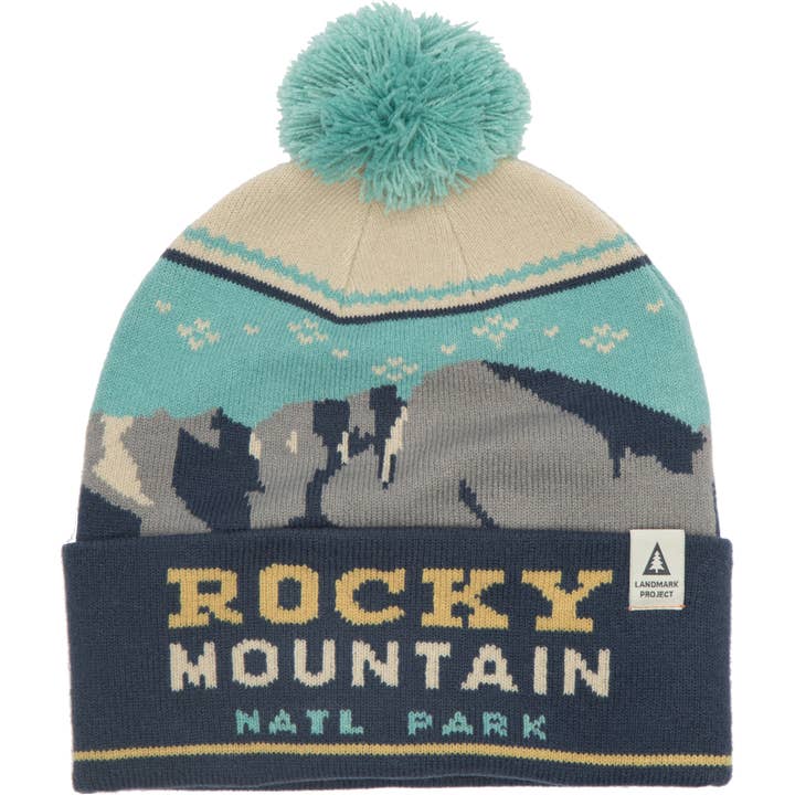 The Landmark Project - Wholesale Beanie - Unisex - Rocky Mountain National Park Beanie