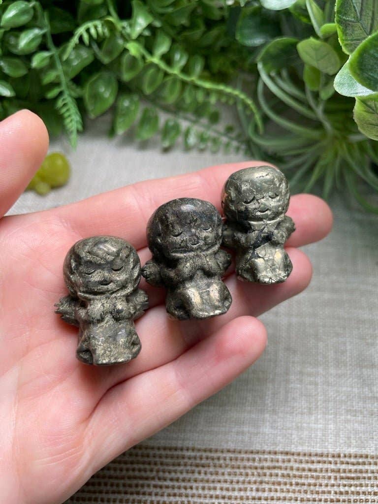 Copper Ashes - Wholesale Spiritual Stone/Crystal - Crystal Cherub Angel7