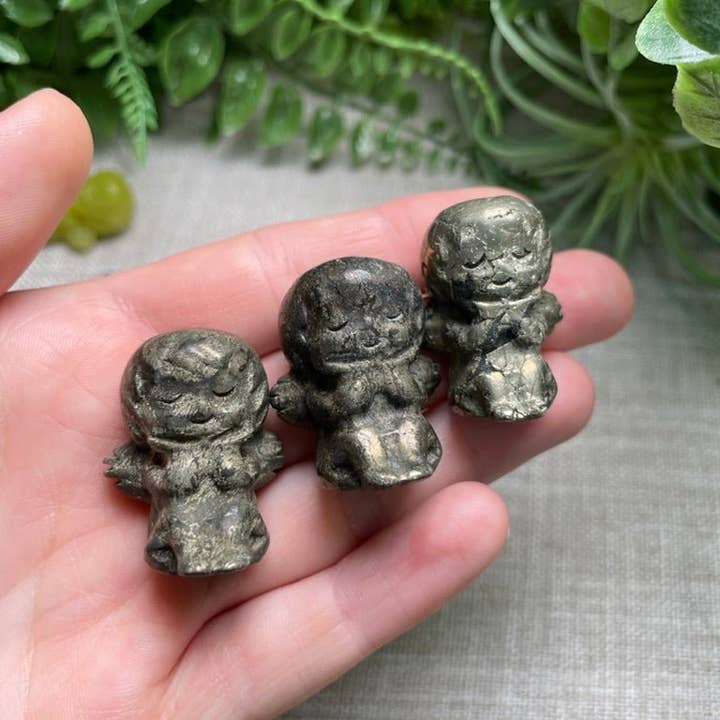 Copper Ashes - Wholesale Spiritual Stone/Crystal - Crystal Cherub Angel7