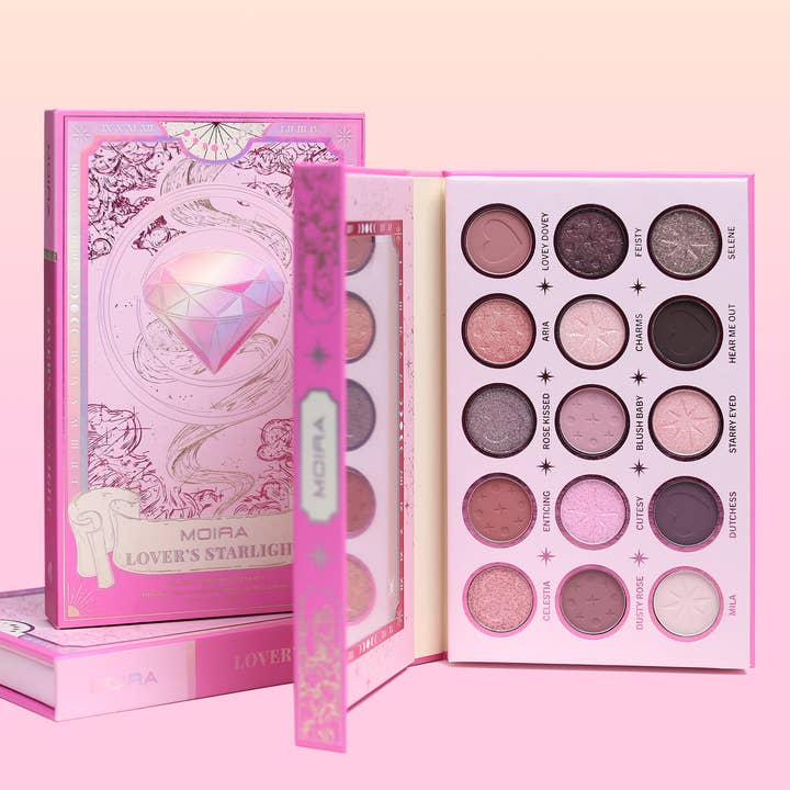 Moira Cosmetics - Vente Palettes de fards à paupières - Palette d'ombres à paupières Lover's Starlight6