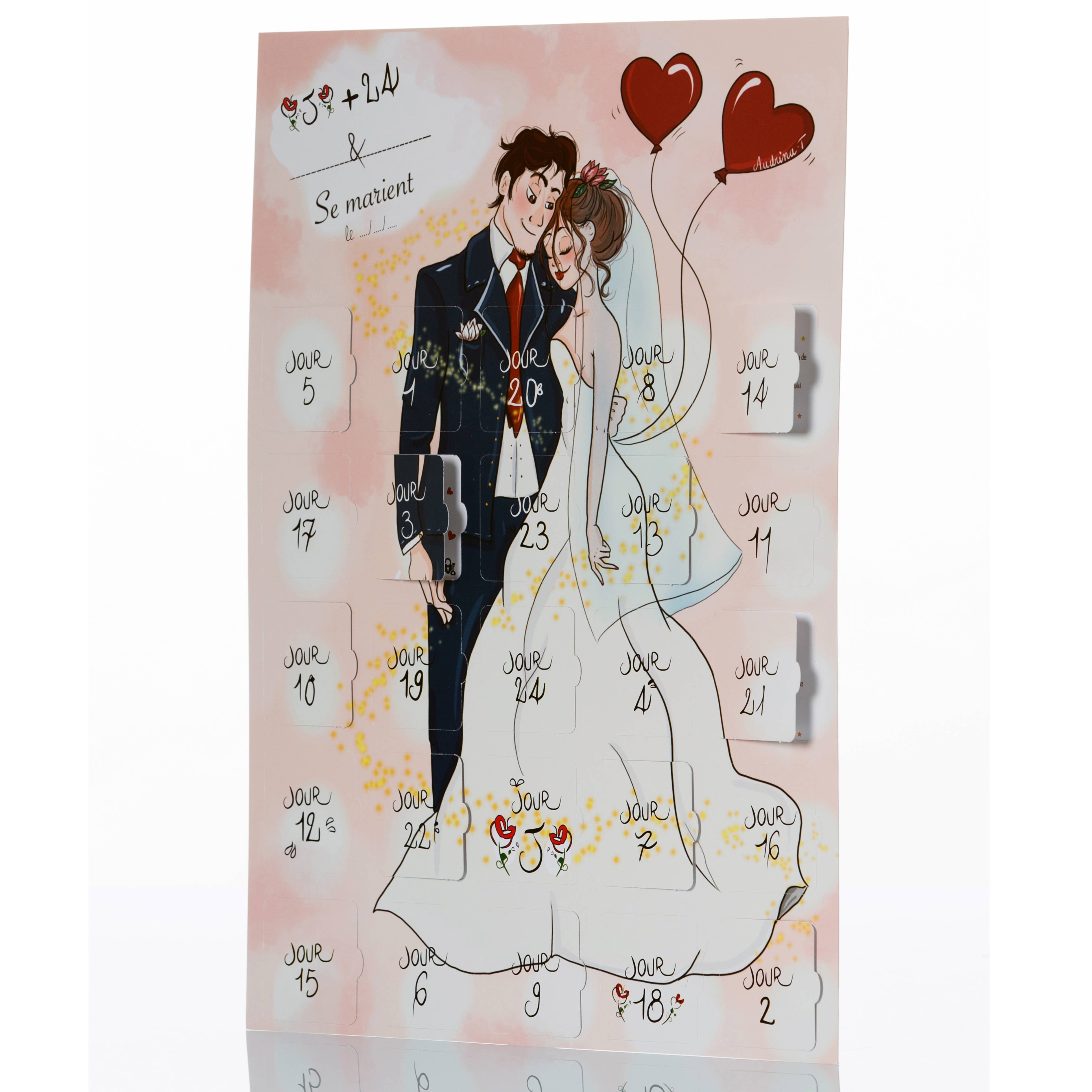 CALENDRIER EVENEMENT – wholesale Kalender – Rosa kalender efter bröllopet1