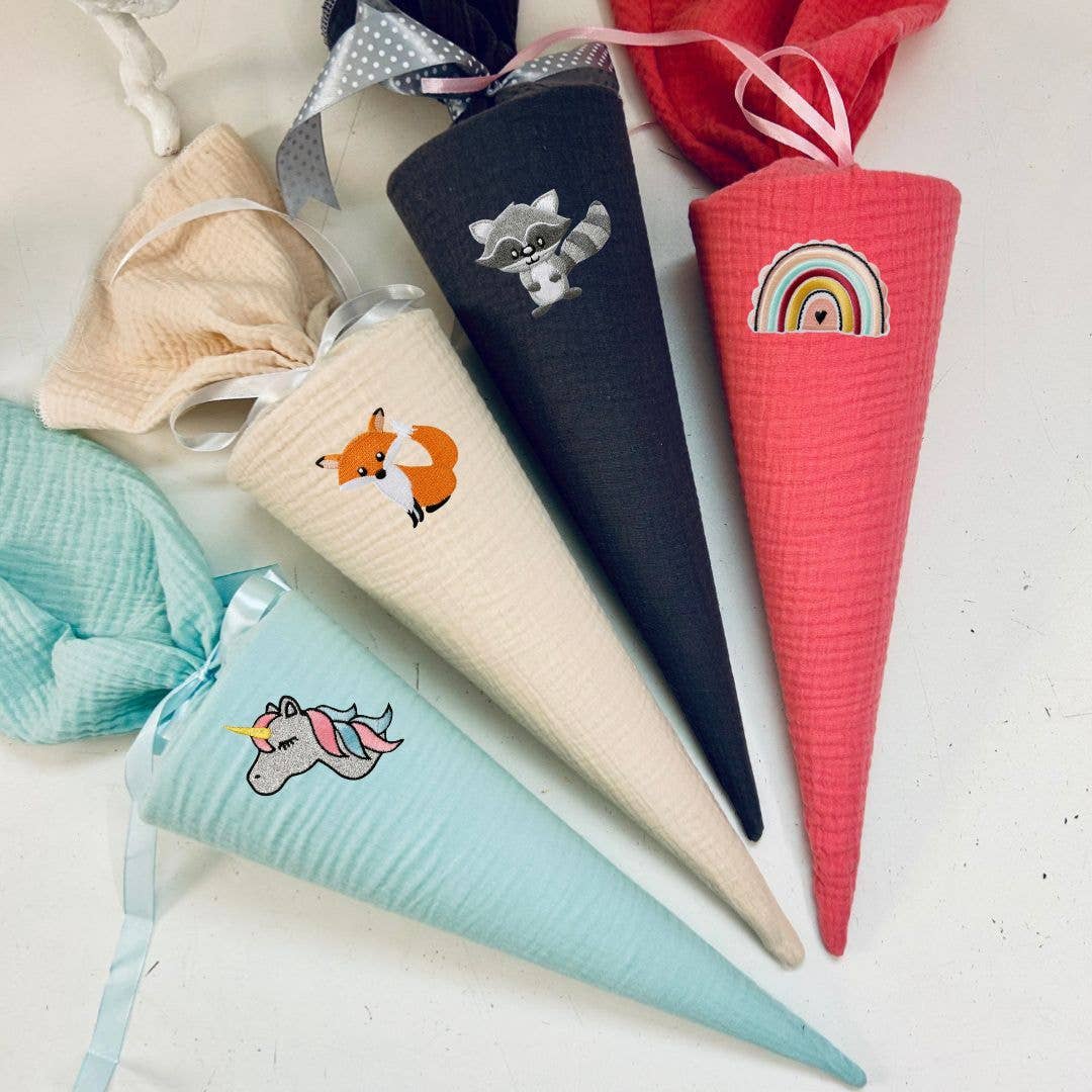 Küstenfieber® - Wholesale Gift Box - Small muslin school cone with motif – handmade in Hamburg8