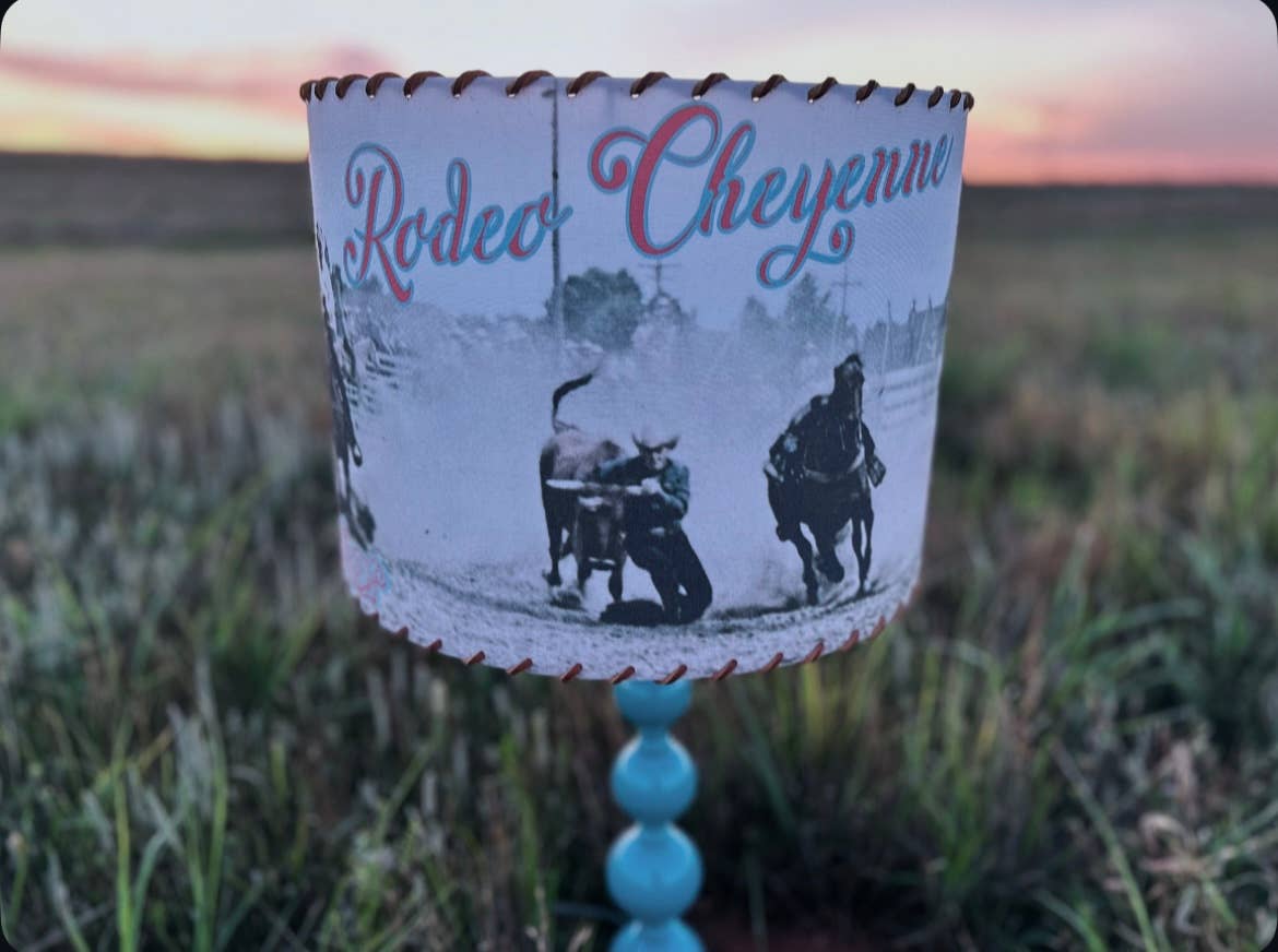 Red Dirt Ranch Clothing Company - Wholesale Lamp Shade - Lampshade Cheyenne Frontier Days 19551