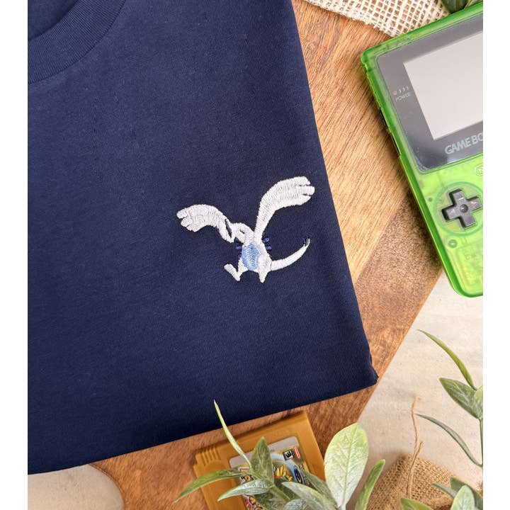Embroidered T-shirt - Lugia for wholesale by Juste un t-shirt