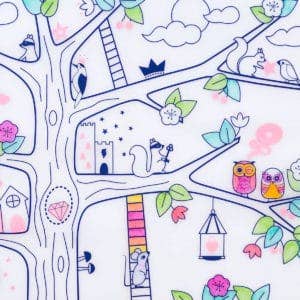 SuperPetit - Wholesale Coloring Mat - Kids & Baby - Reusable coloring - MAGIC TREE silicone set3