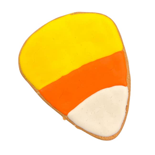 Candy Corn Cookies for wholesale by Doodle Doo Bakery