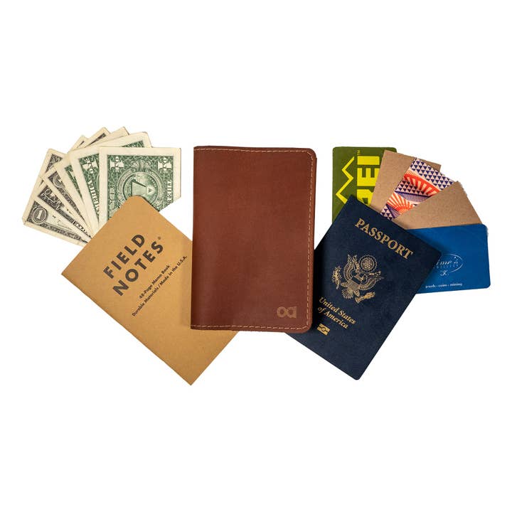 Travel Wallet for wholesale by Allegory Handcrafted Goods