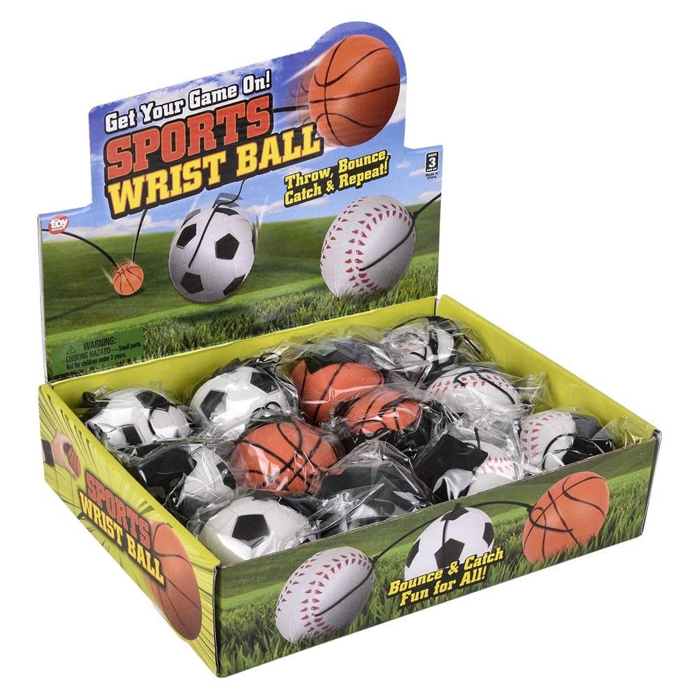 La Luna Bella - Toys - Venta al por mayor Juguete tradicional - Niños - Pulsera deportiva Return Ball LLB de 2.25 pulgadas, juguetes para niños6
