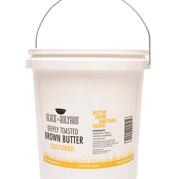 Black & Bolyard - Wholesale Butter - Foodservice 40 LB. Pail Brown Butter