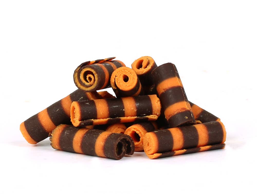 REMOVED BRAND - Wholesale Chocolade - Mini mikado bruin-oranje (300 stuks)0