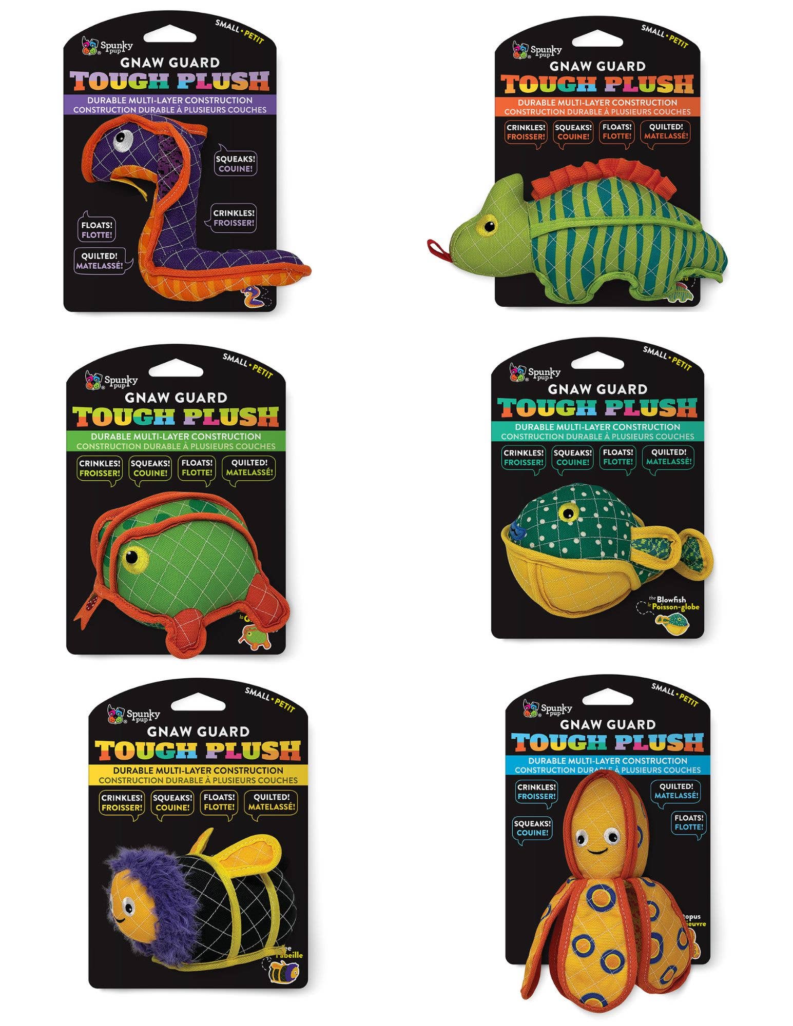 Spunky Pup – Großhandel Plüschtier – Hund – Zähe Plüsch-Neons1