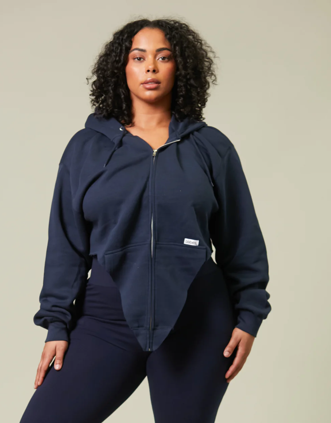 Babes - Wholesale Hoodie - Women's - LA Winter Hoodie (black)12