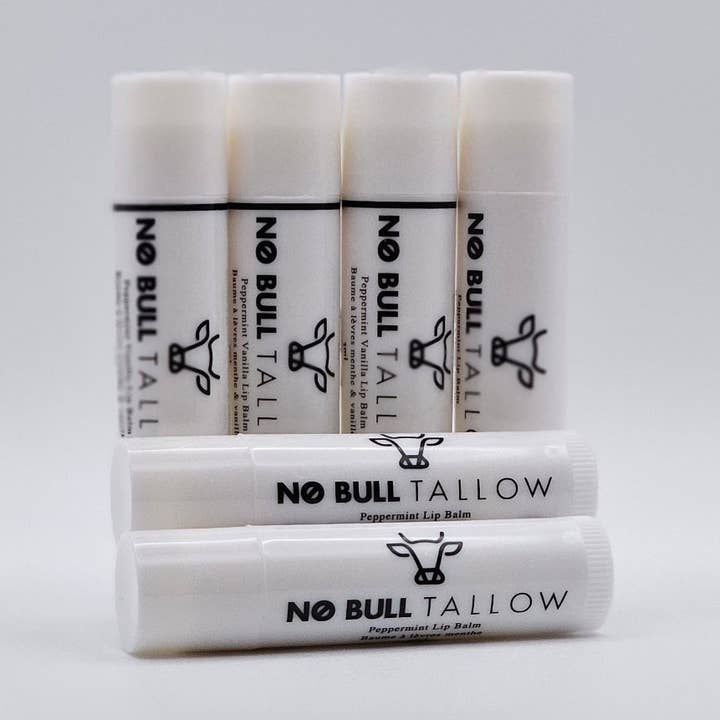 Tallow Lip Balm 6g for wholesale by No Bull Tallow