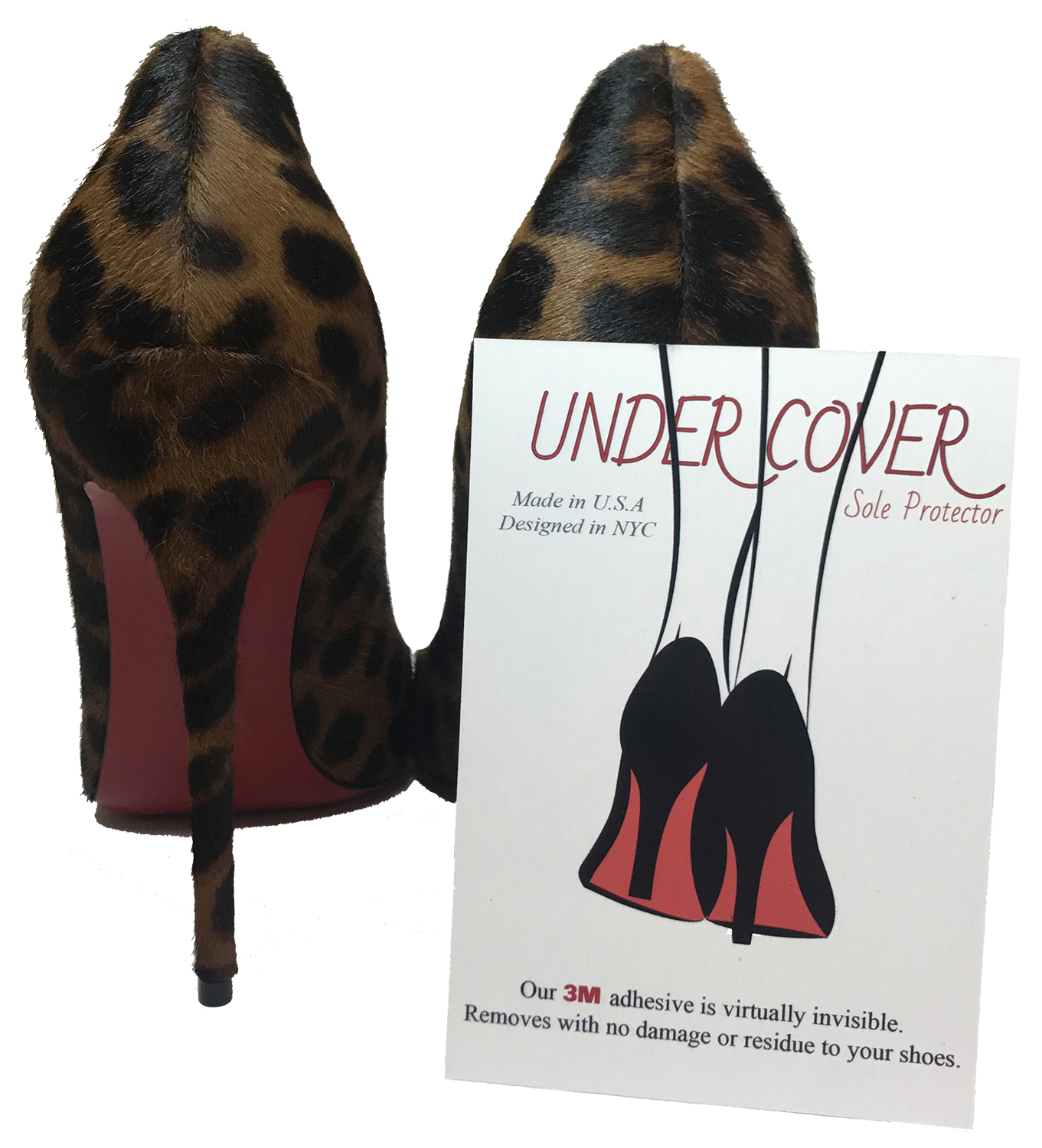 W4W products - Wholesale Schoenaccessoires - Uniseks - Doorzichtige zoolbeschermer voor hakken - 3M sticker1