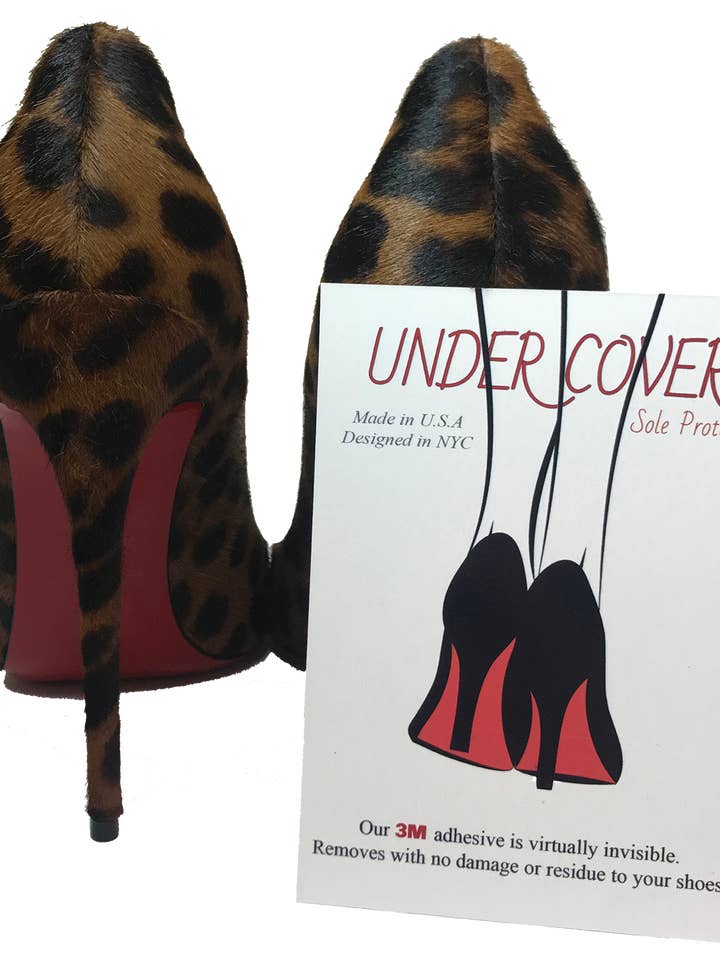 W4W products - Wholesale Shoe Accessories - Clear Sole Protector for Heels - 3M Sticker1