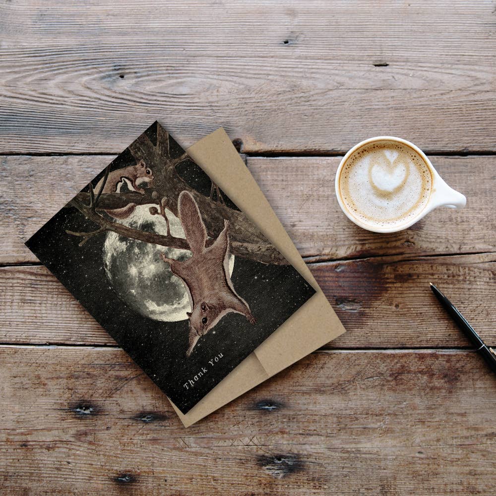 The Galek Sea - Wholesale Thank You Card - Thank You Squirrel Away Card2