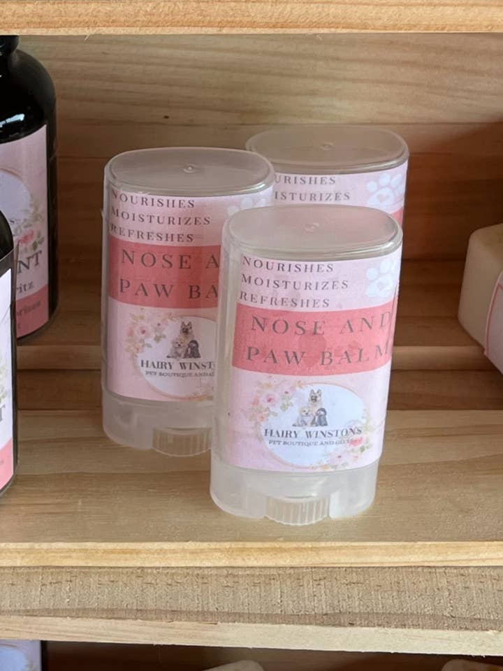 Nose and Paw Balm for your Furry Friend for wholesale by Hairy Winstons