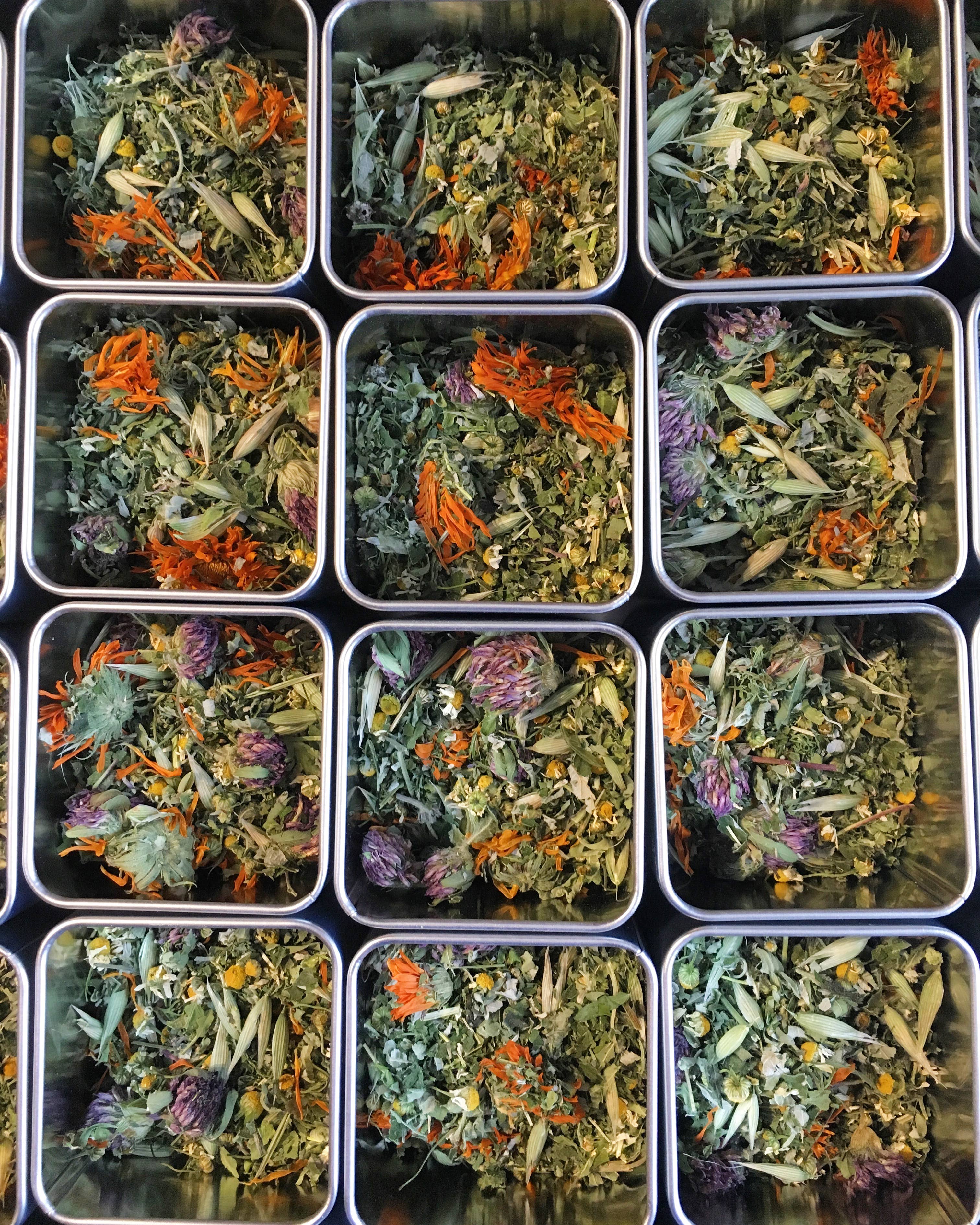 Free Verse Farm & Apothecary - Wholesale Loose Tea - Take It Easy Tea (Loose Leaf Herbal Tea Blend)3