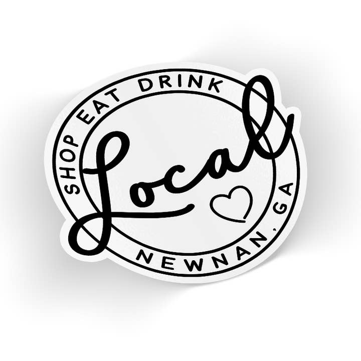 Quotable Life - Wholesale Sticker - Custom Local Circle Shop Eat Drink Sticker